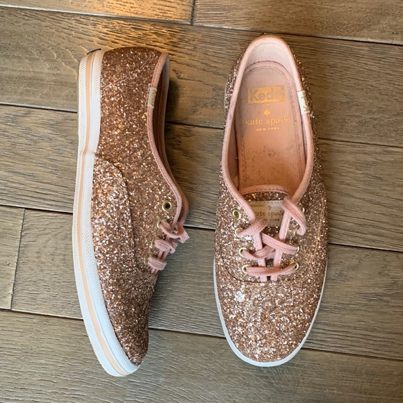 Keds X Kate Spade New York Glitter Celebration Sneakers - Picture 4 of 12